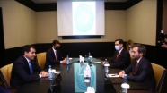 Cumhurbaşkanlığı İletişim Başkanı Altun, Azerbaycan Cumhurbaşkanı Müşaviri Hacıyev'le görüştü