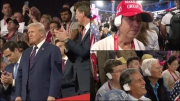 Cumhuriyetçiler, Trump'a desteklerini göstermek için kulaklarına bandaj taktı