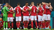 Danimarka-Finlandiya maçı Eriksen&#039;in fenalaşması nedeniyle yarıda kaldı