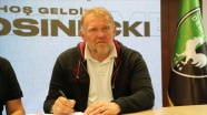 Denizlispor, teknik direktör Robert Prosinecki ile sözleşme imzaladı