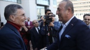 Dışişleri Bakan Çavuşoğlu, Aziz Sancar ile görüştü