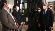 Dışişleri Bakanı Çavuşoğlu Almanya&#039;da gösterileri takip ederken yaralanan AA muhabirleriyle görüştü