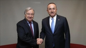 Dışişleri Bakanı Çavuşoğlu, BM Genel Sekreteri Guterres'le telefonda görüştü