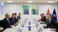 Dışişleri Bakanı Çavuşoğlu, Stoltenberg ile bir araya geldi