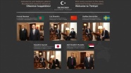 Dışişleri Bakanı Çavuşoğlu Türkiye&#039;de göreve başlayan yabancı büyükelçilere başarı diledi