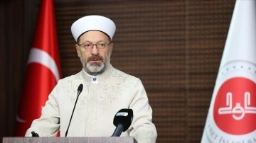 Diyanet İşleri Başkanı Erbaş: Yarın tüm camilerimizde Filistin halkı için dua edeceğiz