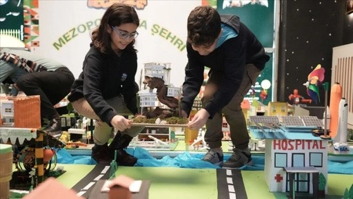 Diyarbakır'da çocuklar "hayallerindeki şehri" tasarladı