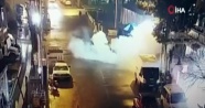 Diyarbakır’da Emniyet Müdürlüğüne yapılan EYP’li saldırı kamerada