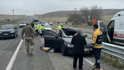 Diyarbakır'da seyir halindeki tırdan fırlayan lastiğin çarptığı otomobildeki yolcu öldü