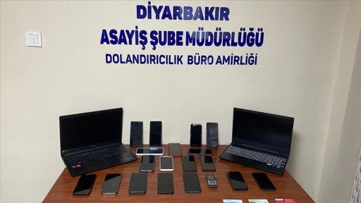 Diyarbakır merkezli dolandırıcılık operasyonunda 15 şüpheli tutuklandı