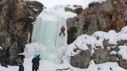 Doğa sporcuları 'Aşağı Toklu Şelalesi'ni sevdi