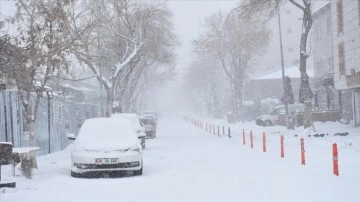 Doğu Anadolu yoğun karla ilkbaharda yeniden beyaza büründü