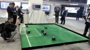 Dünya şampiyonu robot futbolculara Zürih'te yoğun ilgi