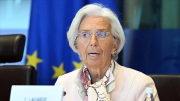 ECB Başkanı Lagarde: ECB, bir faiz oranı patikasına bağlı kalmaya önceden taahhütte bulunmuyor