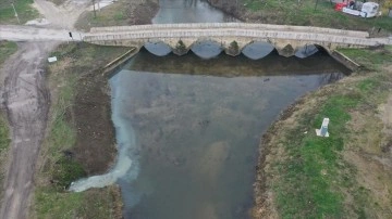 Edirne'de Tunca Nehri'ne atık su salınmasına çevrecilerden tepki