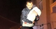 Elazığ'daki korkutan yangında 2’si bebek 8 kişi son anda kurtarıldı