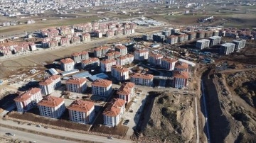 Elazığ'da ay sonuna kadar 1374 deprem konutu tamamlanacak