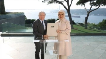 Emine Erdoğan, BM Karayolu Güvenliği Özel Temsilcisi Todt'u kabul etti