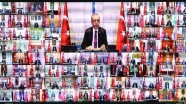 Erdoğan 81 il valisiyle telekonferans bağlantısı yaptı