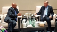 Erdoğan, Güney Afrika Devlet Başkan Zuma ile bir araya geldi