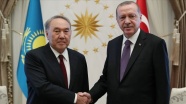 Erdoğan ile Nazarbayev görüştü