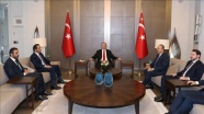 Erdoğan, Katar Başbakan Yardımcısı ve Dışişleri Bakanı Sani&#039;yi kabul etti
