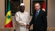 Erdoğan, Senegal Cumhurbaşkanı Sall ile görüştü