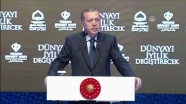 Erdoğan, Uluslararası İyilik Ödülleri Töreni'nde konuşuyor