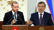 Erdoğan ve Mirziyoyev'den karşılıklı kutlama mektupları