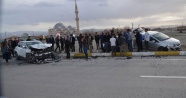 Ereğli'de iki otomobil çarpıştı: 5 yaralı