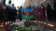Ermenistan askerlerinin şehit ettiği Azerbaycanlılar İsveç'te anıldı