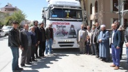 Erzincan'dan İdlib'e 22 ton insani yardım