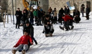 Erzurum&#039;da &#039;Geleneksel Kızak Şenliği&#039; yapıldı