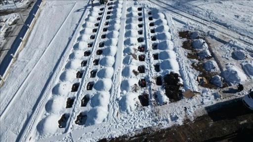 Erzurum'da toprağın donması nedeniyle 500 mezar yeri şimdiden hazırlandı