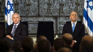 İsrail eski Başbakanı Olmert'ten Netanyahu'ya Batı Şeria'da işlenen suçlara ilişkin eleştiri