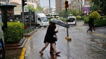 Eskişehir, Bursa, Bilecik, Kütahya ve Balıkesir için kuvvetli sağanak uyarısı