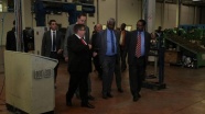 Etiyopyalı vekiller Türk fabrikalarını ziyaret etti