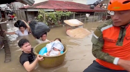 Filipinler'de Trami Tropik Fırtınası nedeniyle ölenlerin sayısı 97'ye çıktı