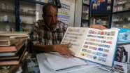 Filistinli pul koleksiyoneri eczacı Yunus, 60 yılda topladığı 10 bini aşkın pula gözü gibi bakıyor