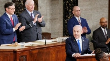 Filistinli yetkililer: Netanyahu'nun ABD Kongresi'ndeki konuşması yalanlarla dolu