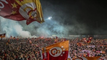 Galatasaray şampiyonluğu kutluyor