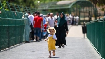 Gaziantep Doğal Yaşam Parkı yılın ilk yarısında 2 milyon 480 bin ziyaretçiyi ağırladı