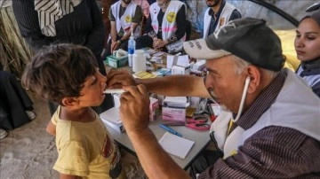 Gazze hükümeti: Yerinden edilmiş yaklaşık 1.5 milyon kişi bulaşıcı hastalıklara yakalandı