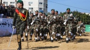 Gazzeli subayların mezuniyet töreni