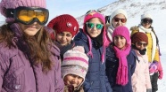Geleceğin kadın kayakçıları Bingöl'de yetişiyor