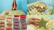 Genç girişimci kadın Munzur'un çiçeklerini doğal sabuna dönüştürüyor