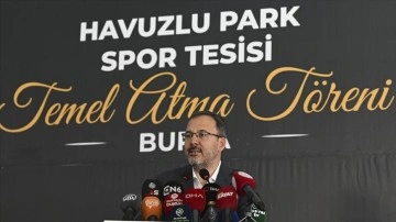 Gençlik ve Spor Bakanı Kasapoğlu: Yeteneklerin tespitini tesadüfe bırakmıyoruz