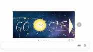 Google meteor yağmurunu doodle ekranına taşıdı