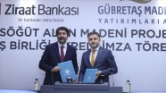 GÜBRETAŞ Maden AŞ ile Ziraat Bankası &#039;Söğüt Altın Madeni Projesi&#039;nde iş birliğine gidiyor