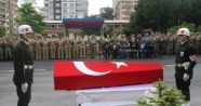 Gümüşhane'de şehit için askeri tören düzenlendi